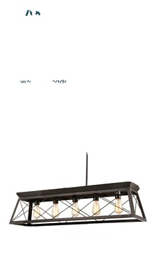 #ad 5 LIGHT OVER THE TABLE CHANDELIER $125.00