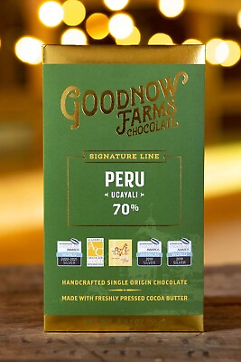 #ad Goodnow Farms Ucayali Peru 70% Dark Chocolate Bar $183.99