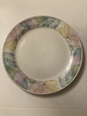 #ad Vintage China Pearl Stoneware quot;Spring Timequot; Dinner Plates Disc. $9.99