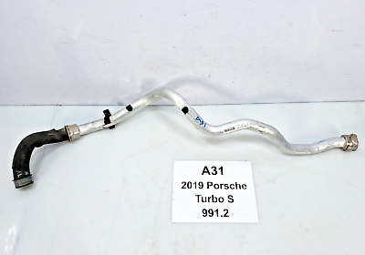 #ad ✅ 17 19 OEM Porsche 911 Turbo S 3.8L Engine Hose Coolant Water Pipe Left 18k $167.35