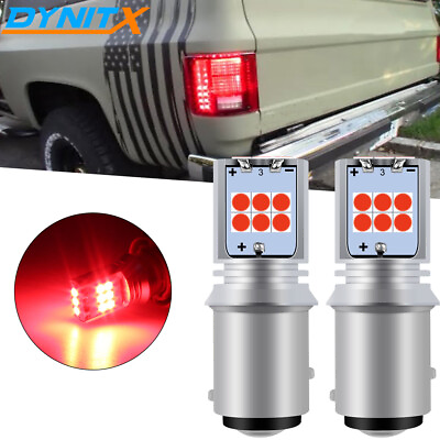RED LED Brake Tail Turn Signal Light Bulb Lamp For 76 85 Chevrolet C10 Set of 2 $13.98