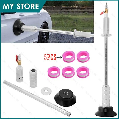 #ad Air Pneumatic Dent Puller Car Auto Body Repair Suction Cup Slide Tool Hammer Kit $30.39