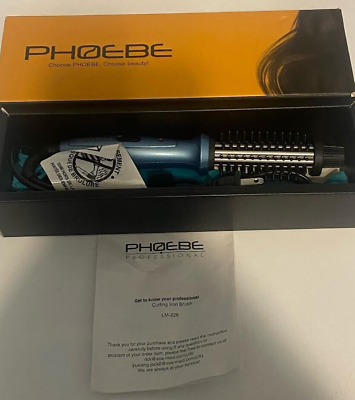 #ad New in Box Phoebe 9quot; Mini Styling Curling Iron $20.00