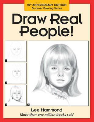 #ad Draw Real People Discover Drawing Paperback By Hammond Lee GOOD $4.06