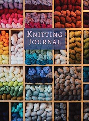 #ad Knitting Journal: A Notebook For Up To 50 Knitting... by Chania Lilian Hardback $9.66