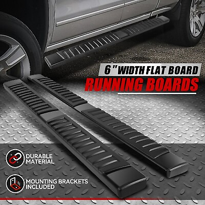 #ad For 19 24 Chevy Silverado GMC Sierra Extended Cab 6quot; Side Step Bar Running Board $105.88