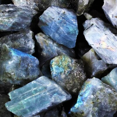 #ad Raw Rough Labradorite Large Chunks Healing Crystal Mineral Rocks Specimens Gifts $8.60