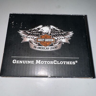 #ad Pair Harley Davidson Christmas Ornaments In Box 2013 Genuine MotorClothes $10.88