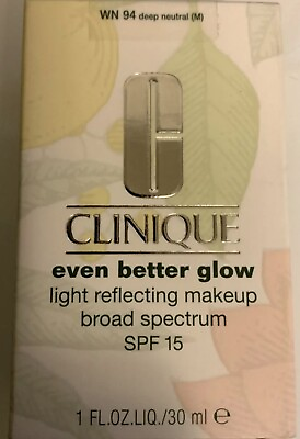 #ad Clinique Even Better Glow Makeup Spf 15 Wn 94 Deep Neutral 1.0 Oz $24.90
