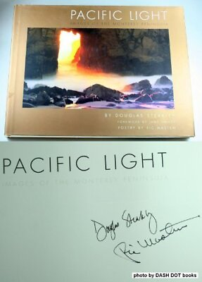 #ad PACIFIC LIGHT: IMAGES OF THE MONTEREY PENINSULA By Ric Masten Hardcover *VG* $21.49