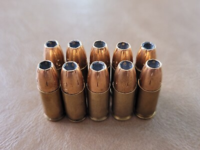 #ad 9mm Luger Snap Caps Dummy Rounds Set Of 10 147gr Hollow Point Real Weight 9x19 $14.99