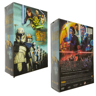 #ad Star The Clone Wars The Complete Series Season 1 7 DVD 25 Disc Set Free Shipping $37.84