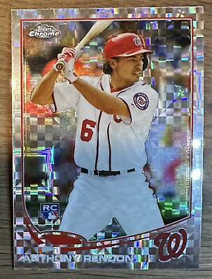 #ad ANTHONY RENDON 2013 Topps Chrome XFRACTOR ROOKIE RC Angles SP Beautiful $4.99