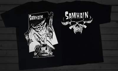 #ad VTG 2 sides Samhain To Walk The Night Tour Shirt Black Unisex S 5XL CC3575 $37.99