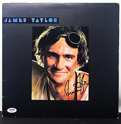 #ad JAMES TAYLOR Signed Autographed quot;Dad Loves His Workquot; Album LP PSA DNA #T84322 $251.16