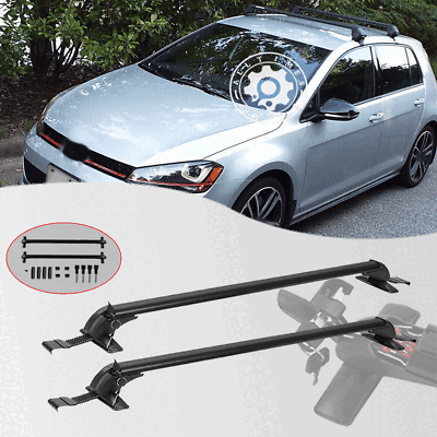 #ad 43.3quot; Top Roof Rack Cross Bar Luggage Carrier For Jetta For Golf MK5 MK6 MK7 AB $75.95