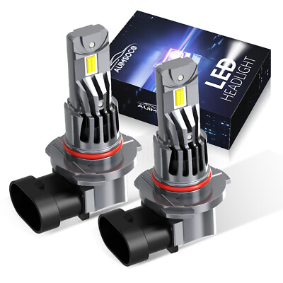 #ad 2x Super Bright 9012 LED Headlight Kit High Low Beam Bulbs 3300000LM 6500K White $52.99