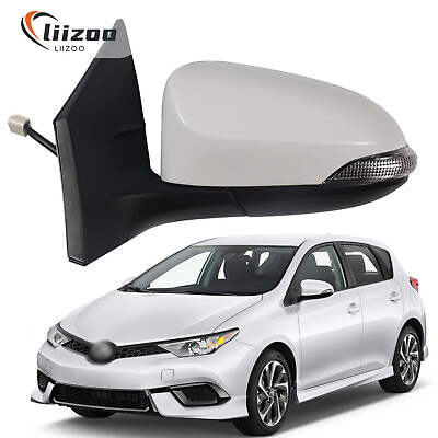 #ad Side Mirror for Toyota Corolla 2014 2019 Left Driver Side Power Heated Turn Lamp $55.99