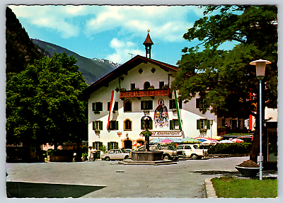 #ad c1970s Alpenhotel Kramerwirt Mayrhofen Zillertal Tirol Vintage Postcard $4.99