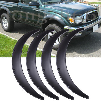 #ad For Toyota Tacoma 95 04 Extended Fender Flares Wide Body Wheel Arches Body Kits $62.89