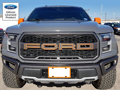 #ad Ford Raptor Grille Outlines Insert Graphics Stickers Decals Vinyl F150 Svt 2019 $49.99