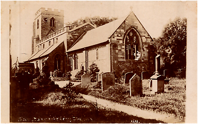 #ad St. Mary amp; Bartholomew Church Hampton in Arden England 1910s RPPC Postcard Photo $27.99