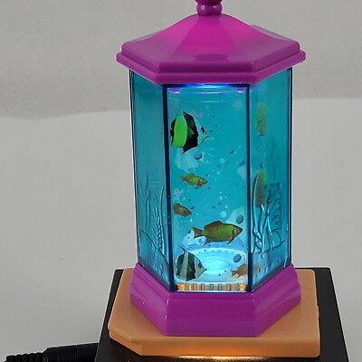 #ad Barbie Dream House Aquarium Fish Tank 2015 Replacement Part for Vanity Tested $9.95