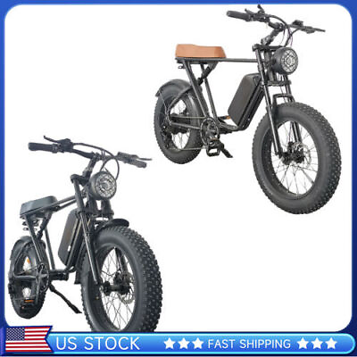 #ad 48V 1000w Electric bicycle Adult Motor 20inch Off Road Tires Fast Speed Nwo $992.74