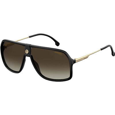 #ad Carrera Unisex Sunglasses Black Aviator Shape Frame UV Protection 1019 S 0807 HA $43.90
