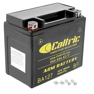 #ad Caltric AGM Battery for Polaris RZR 170 2009 2010 2011 2012 2013 2014 2015 2020 $37.75