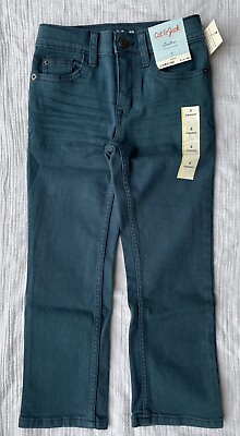 #ad Cat amp; Jack Boys Straight Fit Jeans Color Thunderbolt Blue $10.99