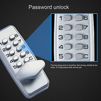 #ad Door Lock Set Waterproof Password Lock For Rental House For Home For Office $45.93