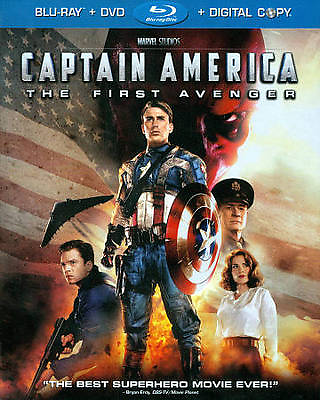#ad Captain America: The First Avenger Two Blu ray $6.05