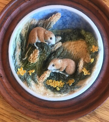 #ad Nature#x27;s Windows Collection #6 Mice by Christopher Holt  Made in Great Britain $14.99