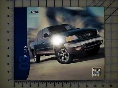 #ad 2003 Ford F 150 Pickup Truck Brochure $9.89