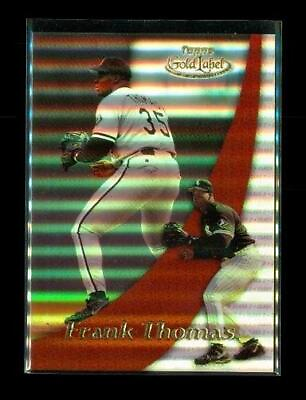 #ad Vintage 2000 TOPPS GOLD LABEL Holo Baseball Card C2 #40 FRANK THOMAS White Sox $8.84