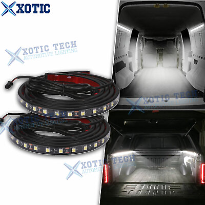 2pcs 60quot; 6000K LED Truck Cargo Bed Working Light Strip For TOYOTA TACOMA TUNDRA $23.95