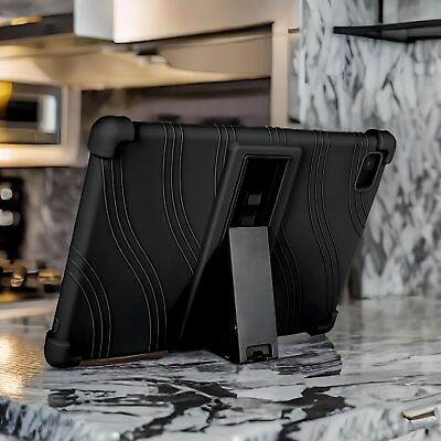#ad Case For Blackview Tab 7 4G Pro Safe Shockproof Silicone Stand Cover $15.88