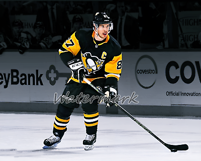 #ad NHL Sidney Crosby Pittsburgh Penguins Game Action Color 8 X 10 Photo Picture $5.99