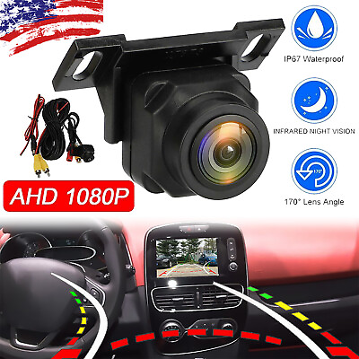 #ad 180º Car Rear View Backup Camera Reverse Parking CMOS Night Vision Waterproof US $10.85