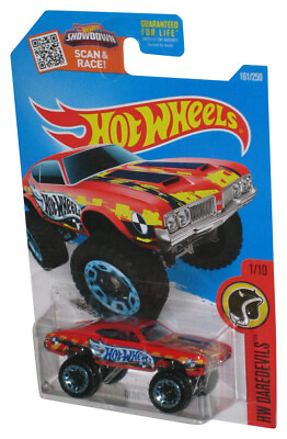 #ad Hot Wheels Showdown 2015 HW Daredevils 1 10 Red Olds 442 W 30 Car 161 250 $10.98