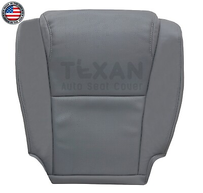 #ad For 2007 to 2013 Toyota Sequoia Driver Bottom Perforated Leather Seat Cover Gray $158.99