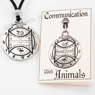 #ad Animal Talisman Necklace COMMUNICATION with ANIMALS amulet Psychic Power Pendant $19.99