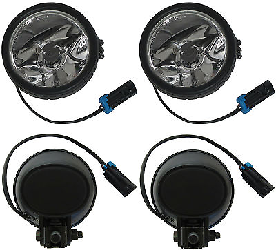 #ad 2 New OEM Right Or Left Fog Lamp With Bulb Light Front Bumper Foglight Driving $14.99