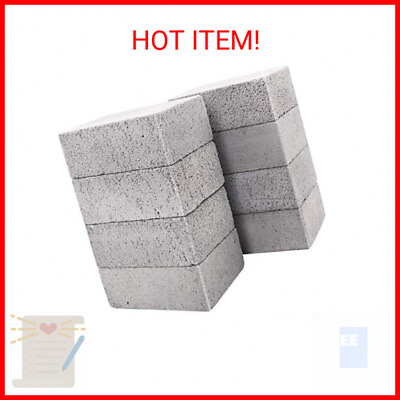 #ad 8 Pack Grill Cleaning Brick Heavy Duty Pumice Stone for Cleaning. Commercial Gr $19.79