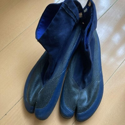#ad Outdoor Tabi Shoes Ninja Japanese Boots Footwear JIKATABI Blue from Japan $59.80