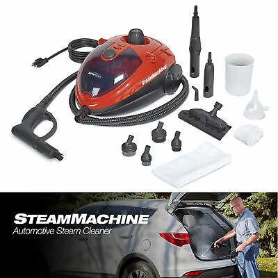 #ad Car Steam Cleaner Machine 12 Accessories Detailing Portable Cleaning Steamer $159.29