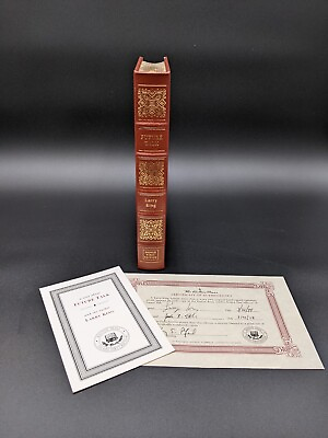 #ad SIGNED LARRY KING Easton Press FUTURE TALK Leather COA Ltd #500 1300 $81.14