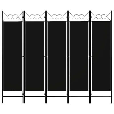 #ad Tidyard 5 Panel Folding Room Divider Fabric Freestanding Room Partition R2T8 $74.78
