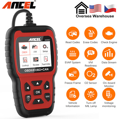 #ad ANCEL AS500 Auto OBD2 Scanner Code Reader Car Diagnostic Scan Tool Check Engine $47.99